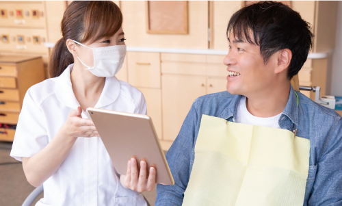 噛み合わせ
									定期チェックとメンテナンス